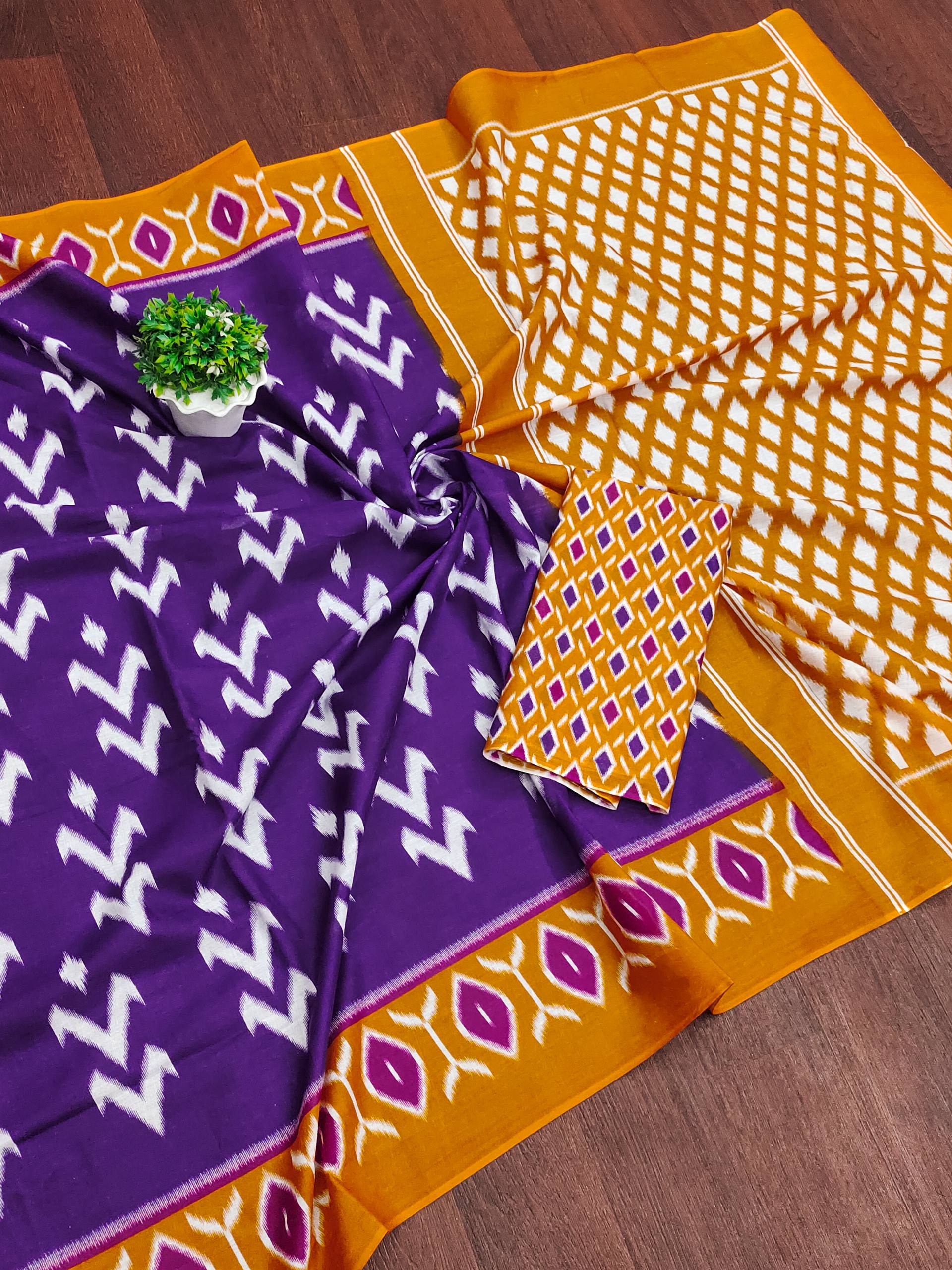 Original Mulmul Cotton Saree
