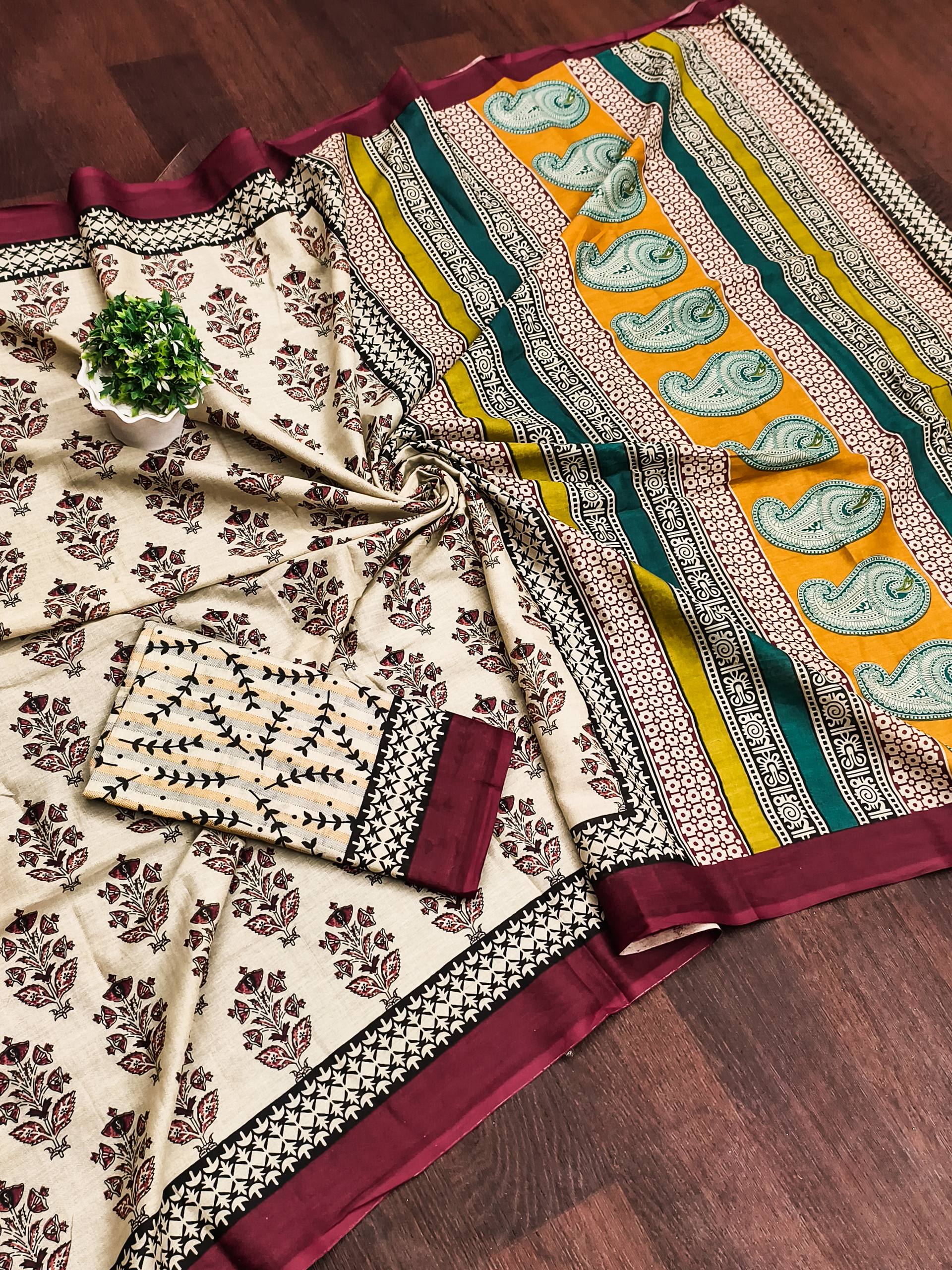 New Trending Ajrakh Design