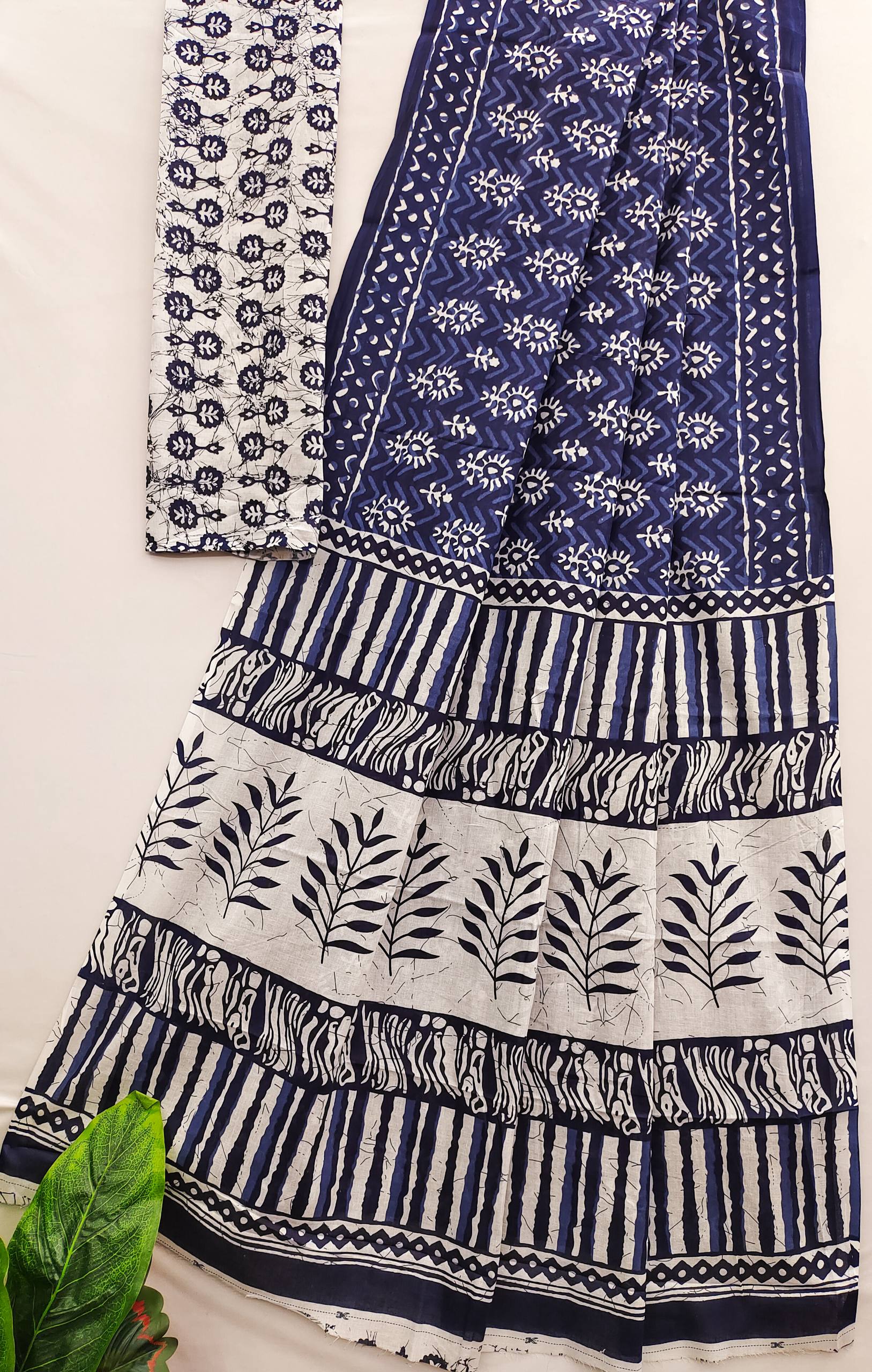 New Jaipur Bagru Printed Saree Launch