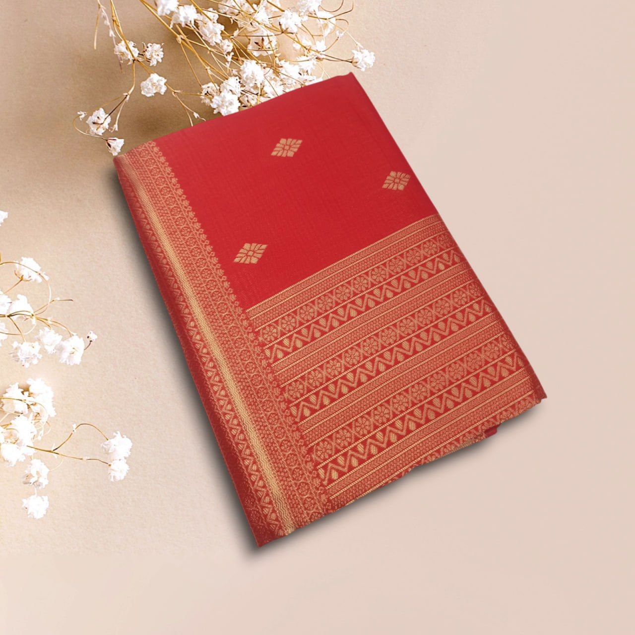 Banarasi Soft Lichi Silk Saree