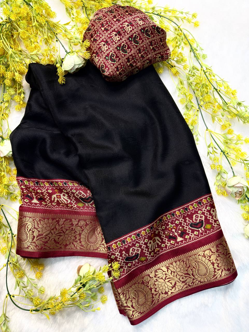 Premium Marshmellow Silk Saree – Soft & Elegant Collection