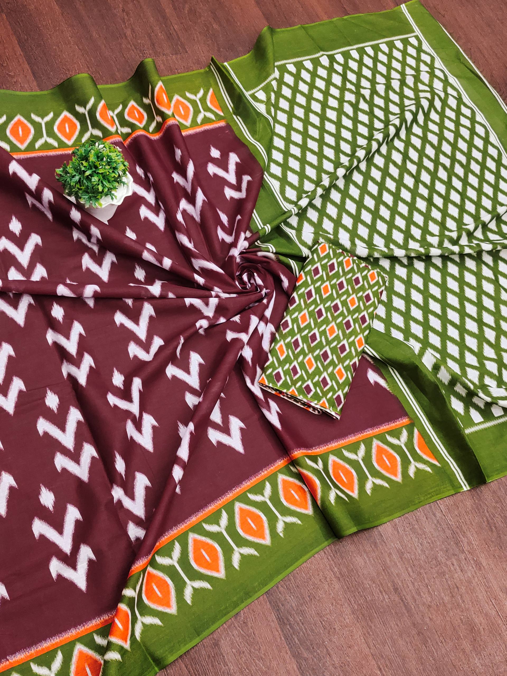 Original Mulmul Cotton Saree