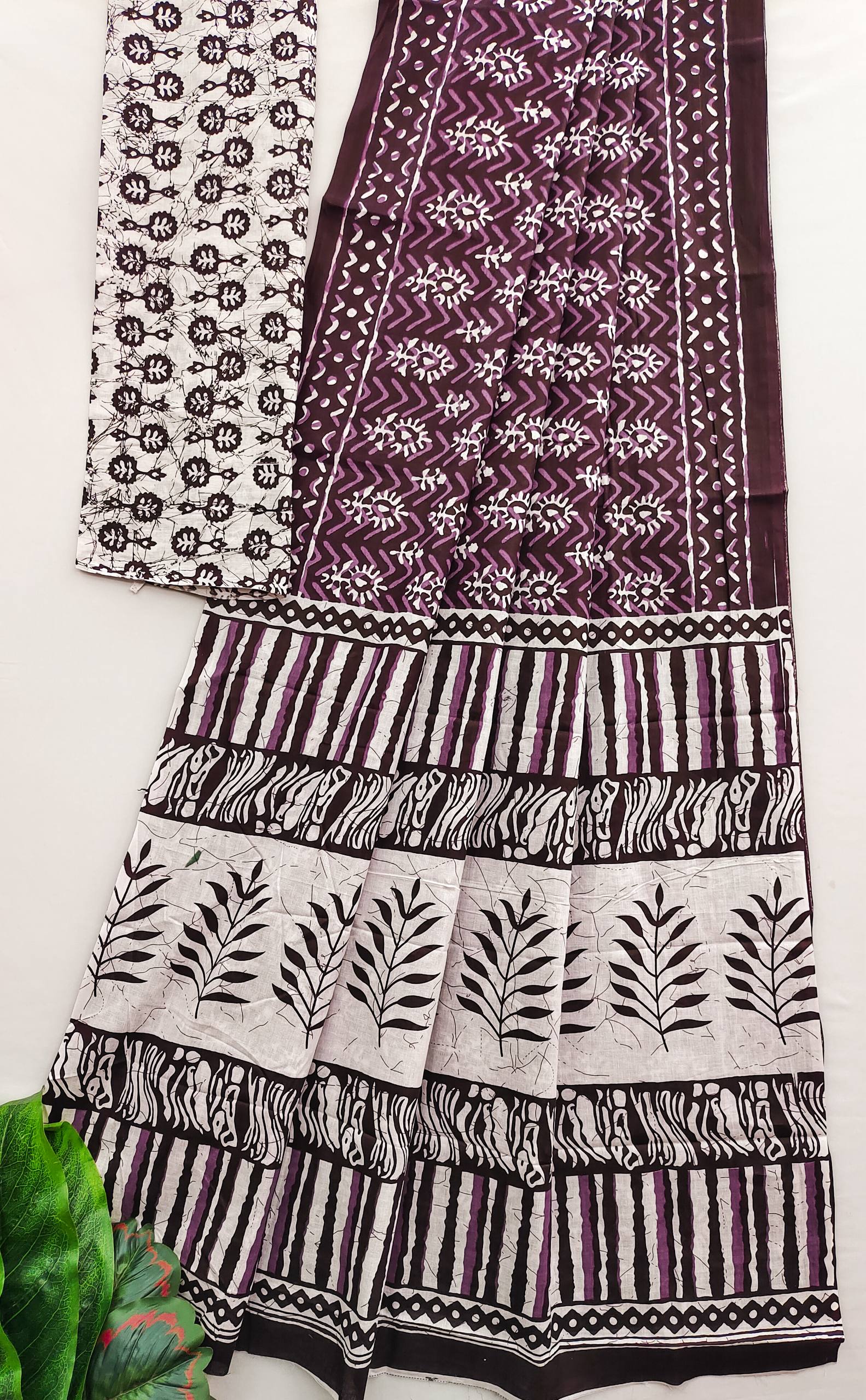 New Jaipur Bagru Printed Saree Launch