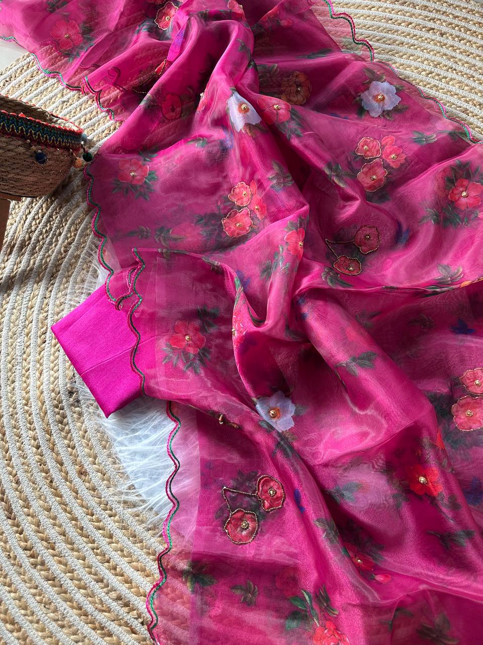 Premium Organza Saree