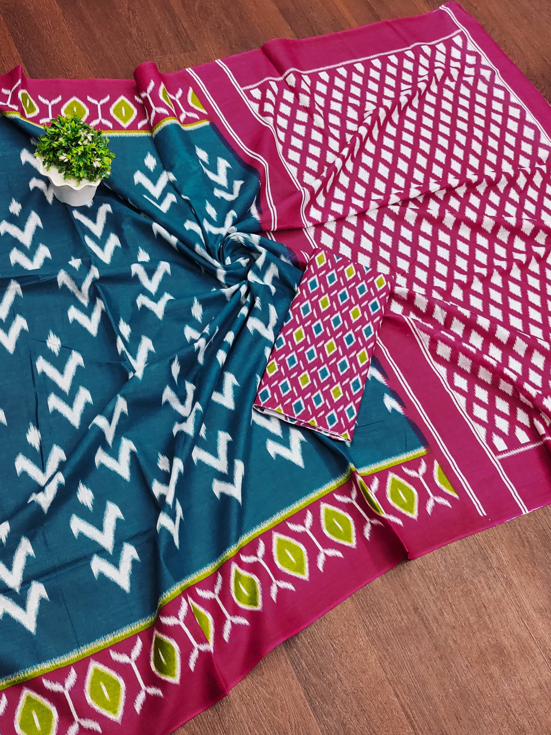 Original Mulmul Cotton Saree