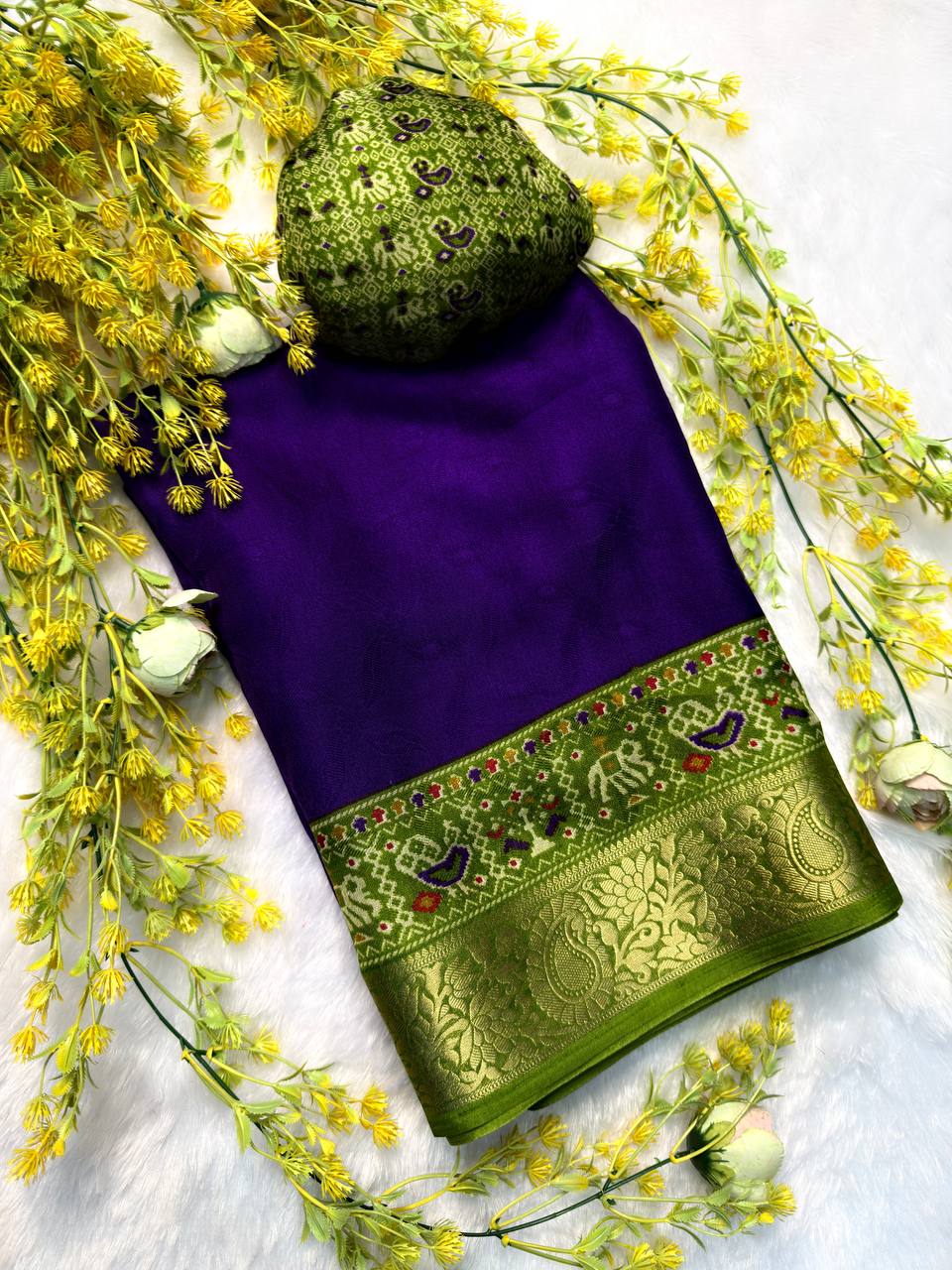 Premium Marshmellow Silk Saree – Soft & Elegant Collection