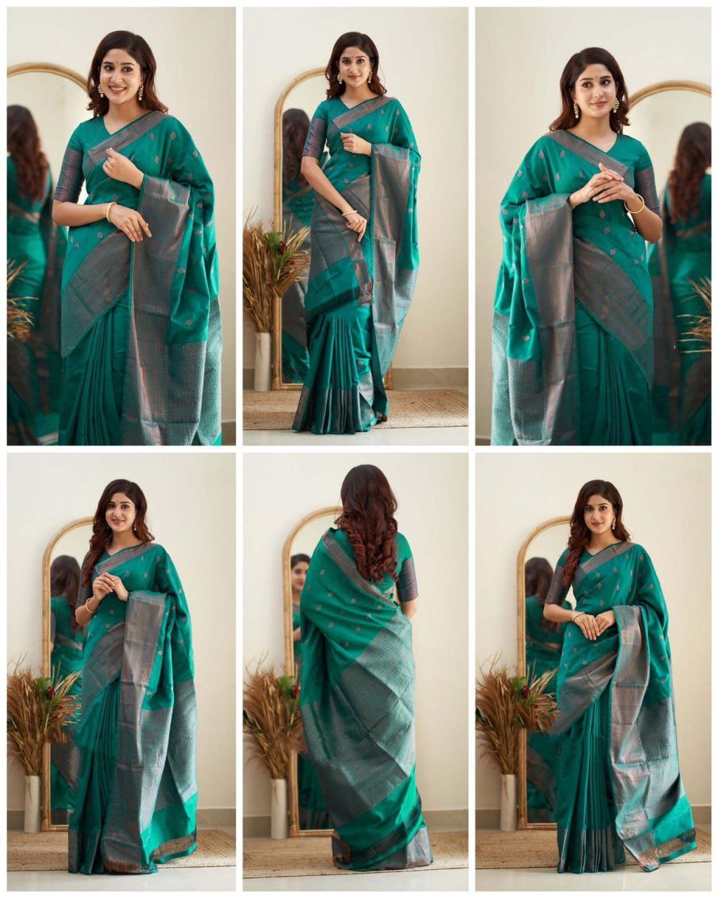 Banarasi Soft Lichi Silk Saree