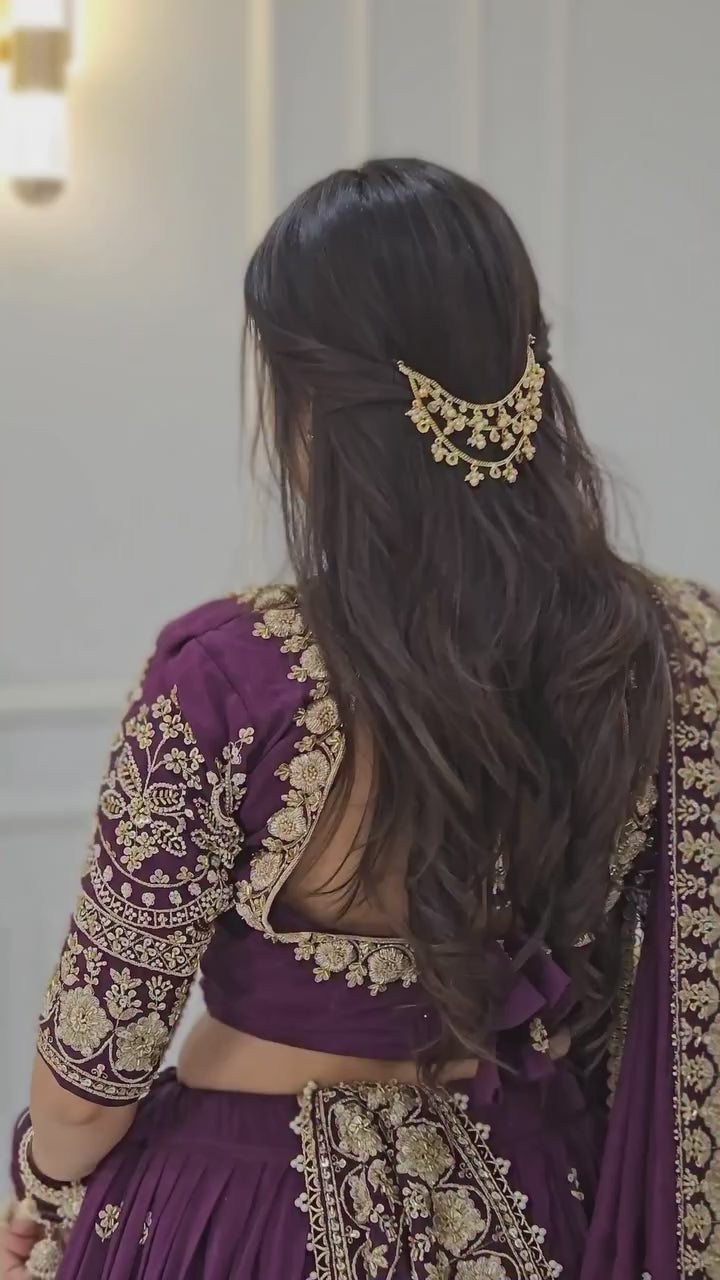 Designer Embroidered Lehenga Choli Set