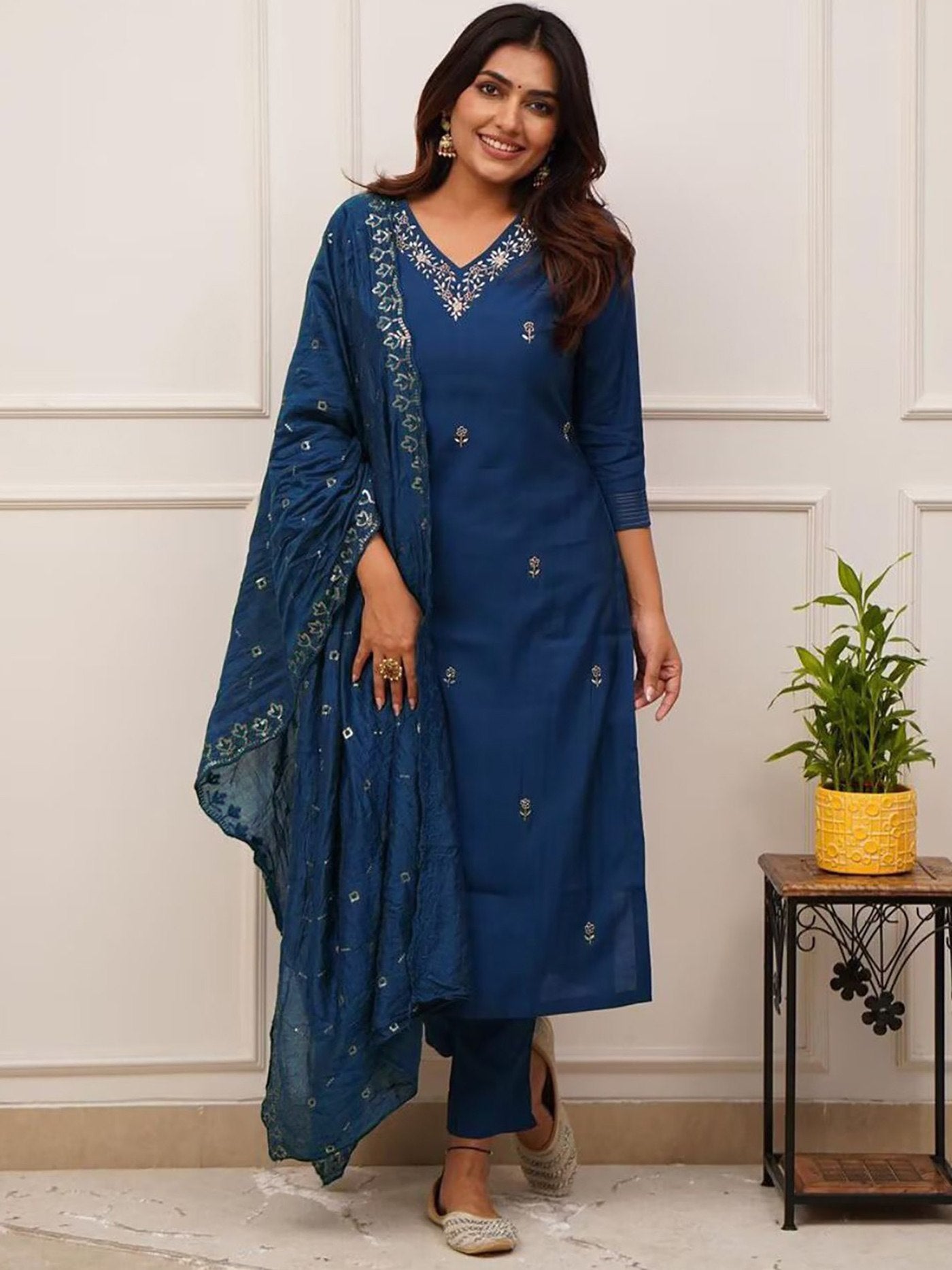 Embroidery Kurta dupatta set
